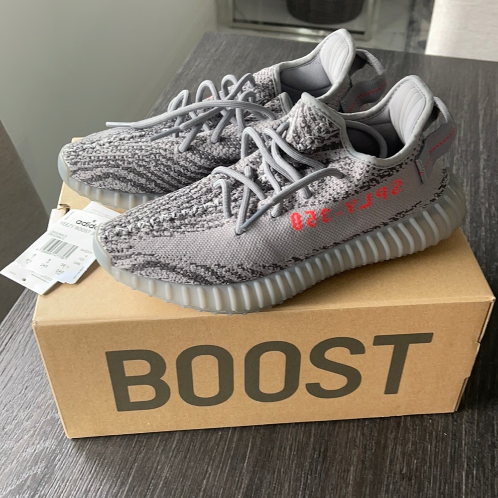 Size 6.5 Yeezy Boost 350 V2 Beluga
